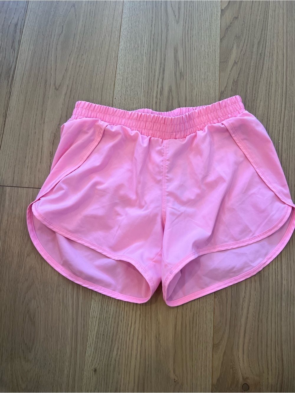 all in motion Pink Girls' Athletic Shorts with Elastic Waist